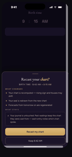 Ask Orvela chat screen